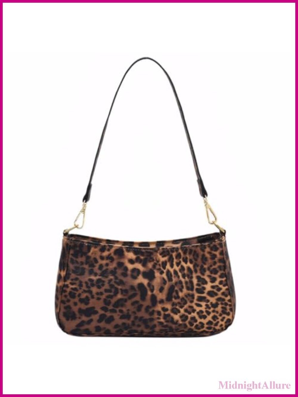 Vegan Leather Shoulder Bag Small Classic Purse Clutch Tote